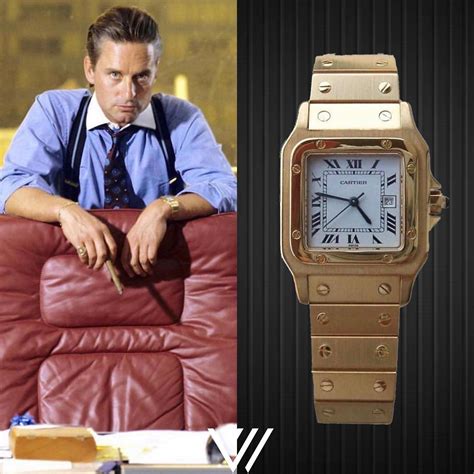 cartier santos michael douglas|cartier santos x factor.